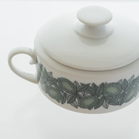 Arabia｜Citrus｜sugar bowl φ10cm