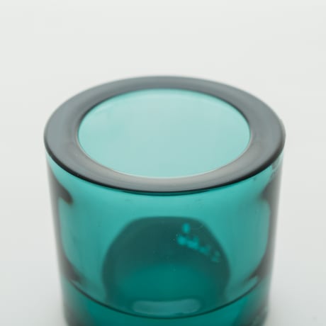 Iittala｜Kivi｜candle holder｜sea blue