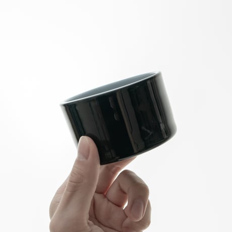 Riihimaki｜sugar bowl φ8.3cm｜black
