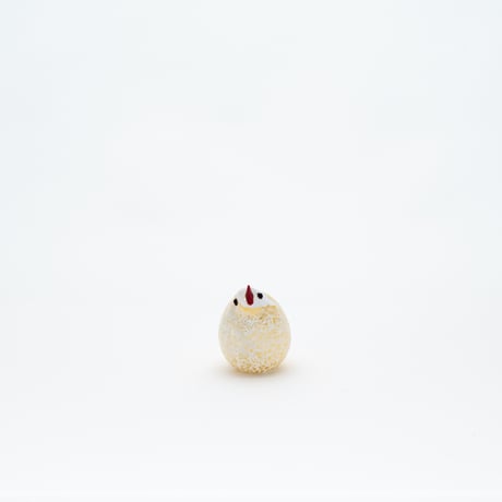 Murano｜glass bird｜white
