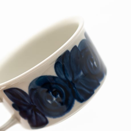 Arabia｜Anemone｜cup φ10cm｜blue｜3