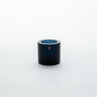 Iittala｜Kivi｜candle holder｜blueberry blue