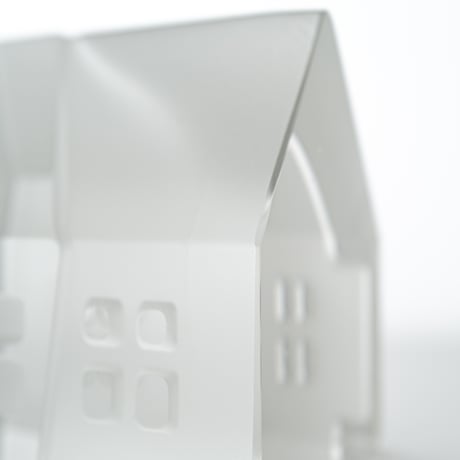 Iittala｜Village｜glass object｜1987｜Postman’s cottage
