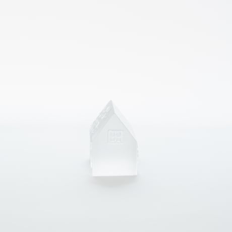 Iittala｜Village｜glass object｜1988｜ Wooden house