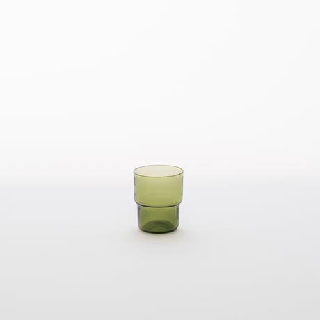 Nuutajärvi｜1718｜mini glass φ4cm｜olive