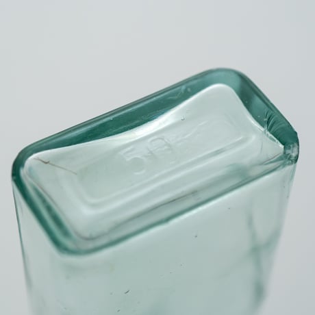 Old glass bottle｜50ml｜D2.4×W4.8×H10.0cm
