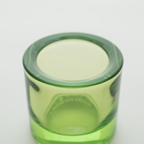Iittala｜Kivi｜candle holder｜lime