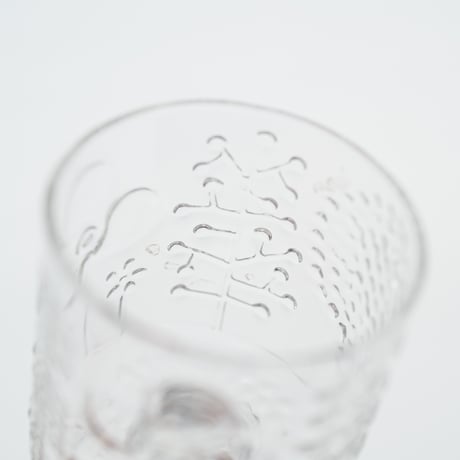 Nuutajarvi｜Flora｜shot glass φ5.2cm｜clear