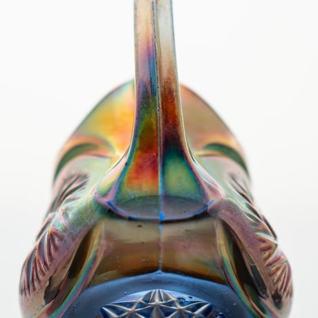 Riihimaki｜Carneval glass｜creamer φ7.4cm