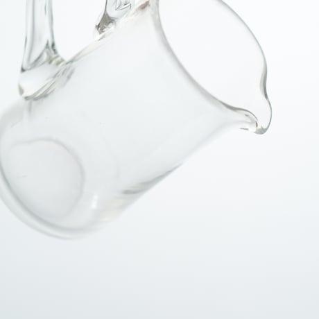 Riihimaki｜glass pitcher H8.8cm