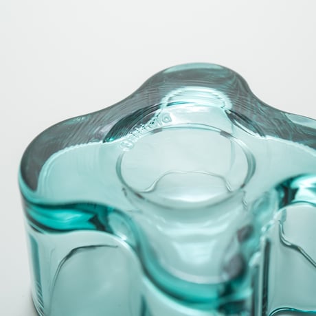 Iittala｜Aalto Collection｜candle holder H55mm｜mixed color(sea blue)