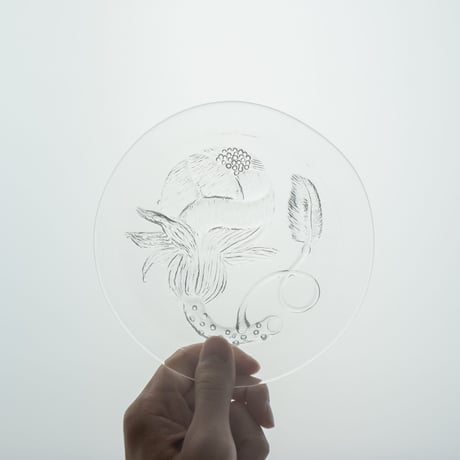 Nuutajarvi｜Pioni｜plate φ17cm