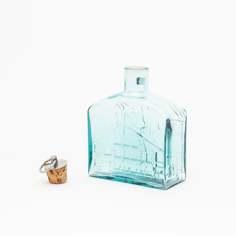 Nuutajarvi｜200th Anniversary bottle｜light blue