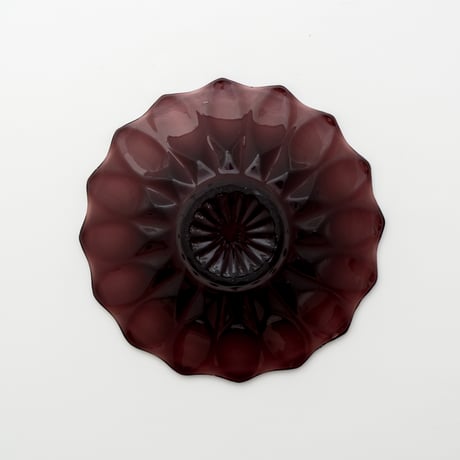 Nuutajarvi｜plate φ14cm｜purple