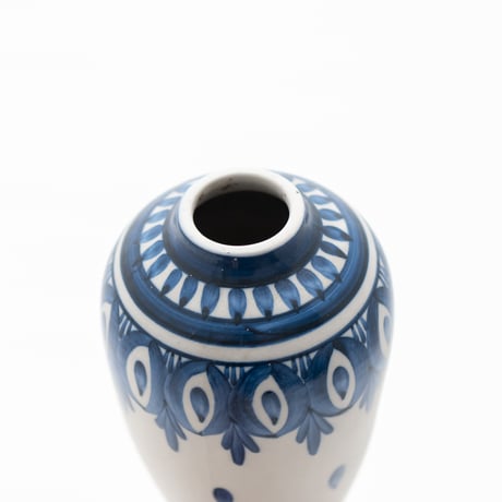 Arabia｜vase H14.6cm｜blue