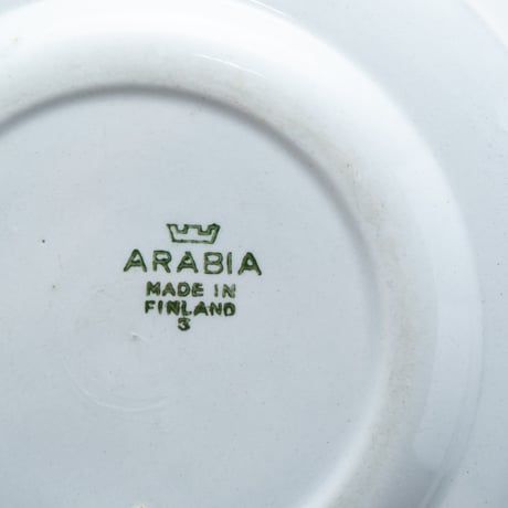 Arabia｜Blue Rose｜plate φ15cm
