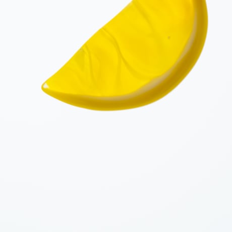 Czech｜glass fruit｜lemon