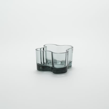 Iittala｜Aalto Collection｜candle holder H55mm｜grey