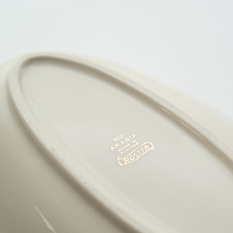 Old Arabia｜Rosita｜oval plate 25cm