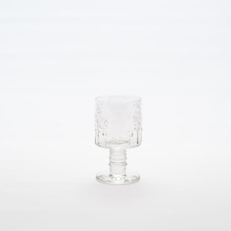 Nuutajarvi｜Flora｜shot glass φ5.2cm｜clear