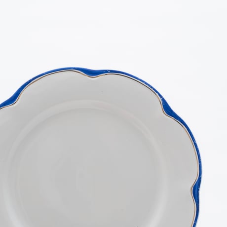 Old Arabia｜Pekka｜plate φ18cm｜blue and gold｜1