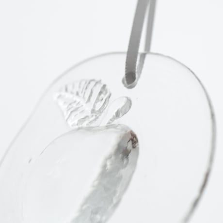 Nuutajarvi｜glass ornament｜apple｜3
