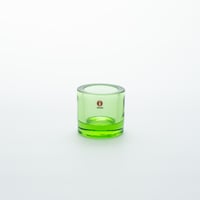 Iittala｜Kivi｜candle holder｜apple green