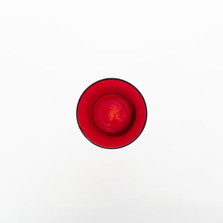 Nuutajarvi｜Kartio/Kimara｜glass φ7.0cm｜red