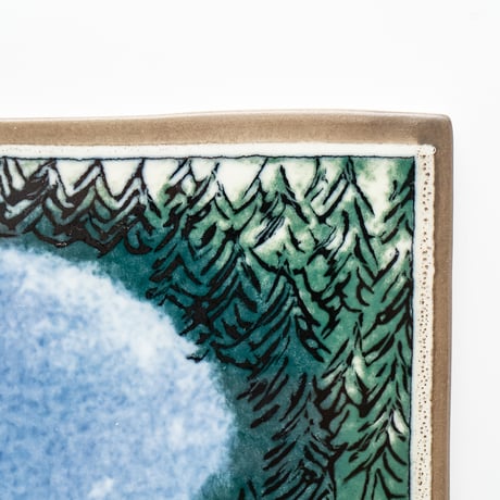 Arabia｜Helja｜wall plate｜lake