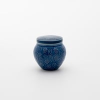 Arabia / Chymos｜candy pot｜blue