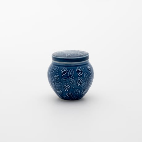 Arabia / Chymos｜candy pot｜blue
