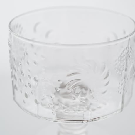 Nuutajarvi｜Flora｜bowl φ8cm｜clear