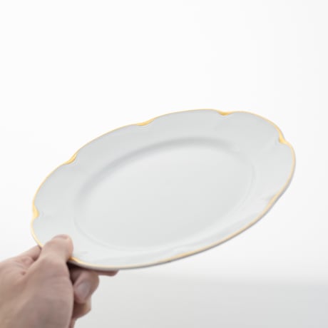 Old Arabia｜Pekka｜plate φ24cm｜gold｜3