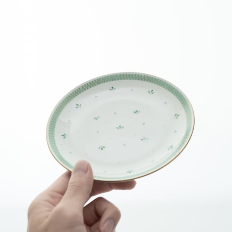 Old Arabia｜plate φ15.5cm｜green