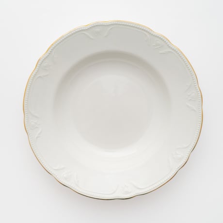 Old Arabia｜Siro｜soup plate φ23.5cm｜gold line｜2