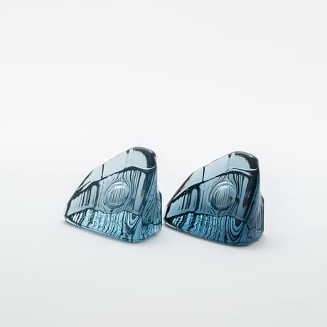 Iittala｜glass paperweight｜Midnight sun｜S｜1