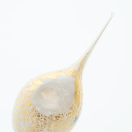 Murano｜glass bird｜white