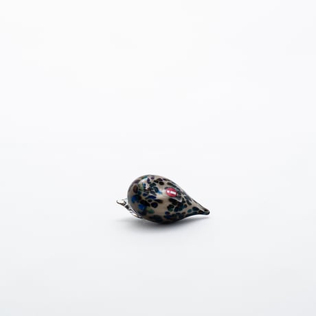 Iittala｜Birds by Toikka｜Small Goldcrest｜spotted smoke/black