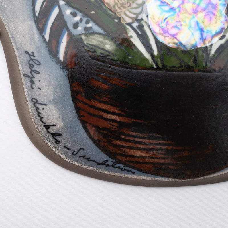 Arabia｜Helja｜wall plate｜Hyacint basket | lumikk