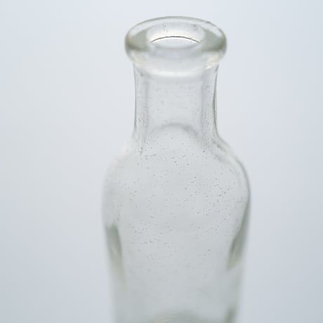 Old glass bottle｜30ml｜φ3.2×H9.0cm｜clear