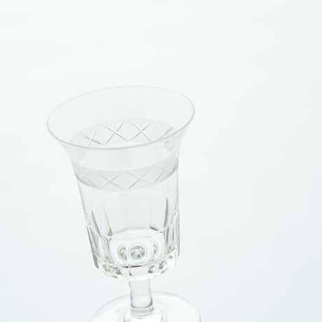Nuutajarvi｜Antica｜stem glass φ6.6cm