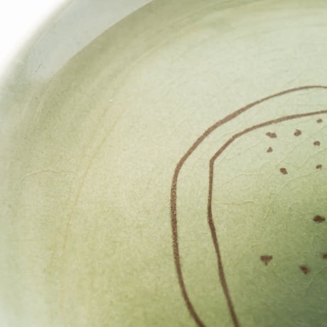 Arabia｜Graffito (ｸﾞﾗﾌｨｰﾄ)｜plate φ20cm｜apple