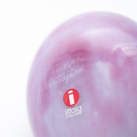 Nuutajarvi / Iittala｜Birds by Toikka｜Partridge｜purple
