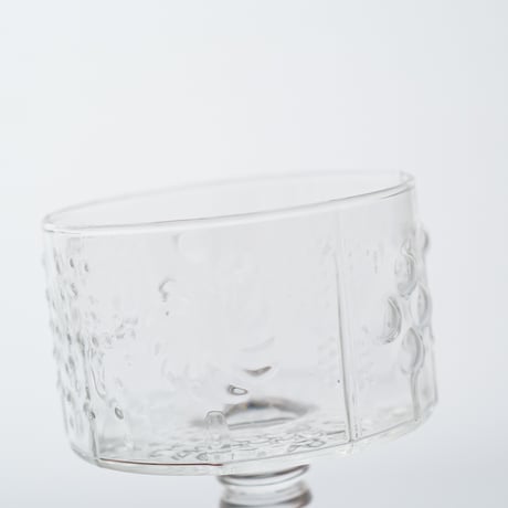Nuutajarvi｜Flora｜bowl φ8cm｜clear