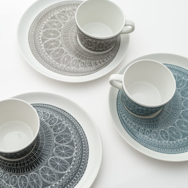 食器 ARABIA Susan TVset Arabia｜Susan｜TV set｜1965｜black | lumikka shop
