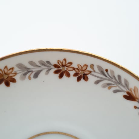 Arabia｜OC model｜cup φ5.5cm｜brown flower