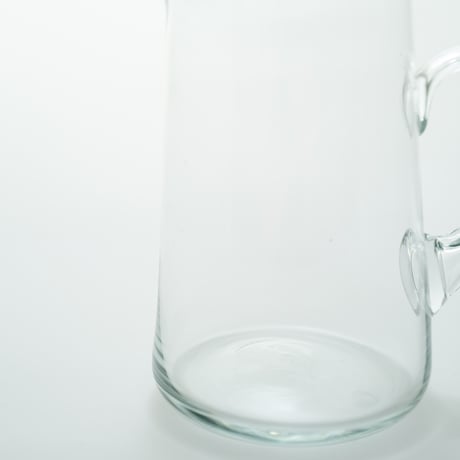 Riihimaki｜1267｜glass pitcher H14cm