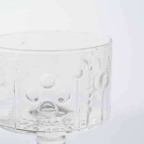 Nuutajarvi｜Flora｜bowl φ8cm｜clear