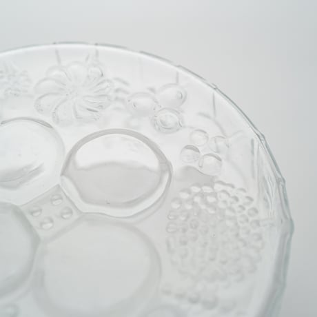 Nuutajarvi｜Flora｜bowl φ15cm｜clear