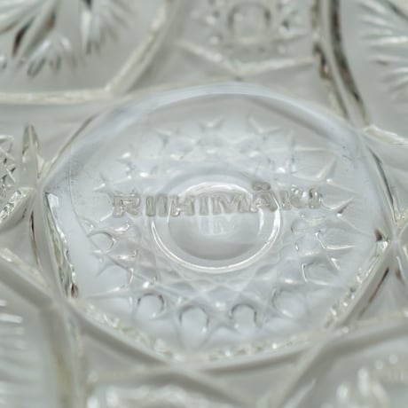 Riihimaki｜plate φ12.5cm｜stamp